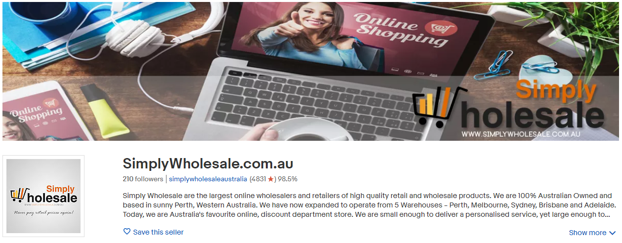 Simplywholesale Storefront