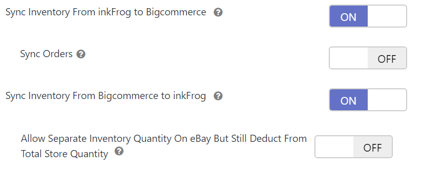 Bigcommerce Ebay Inventory Management