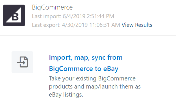 Bigcommerce To Ebay Listing Tool